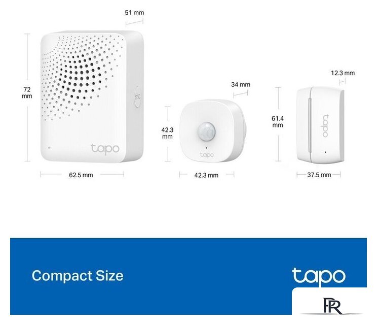 Набор умного дома TP-Link Tapo T30 KIT - Изображение №10 — Интернет-магазин ПроЗаказ