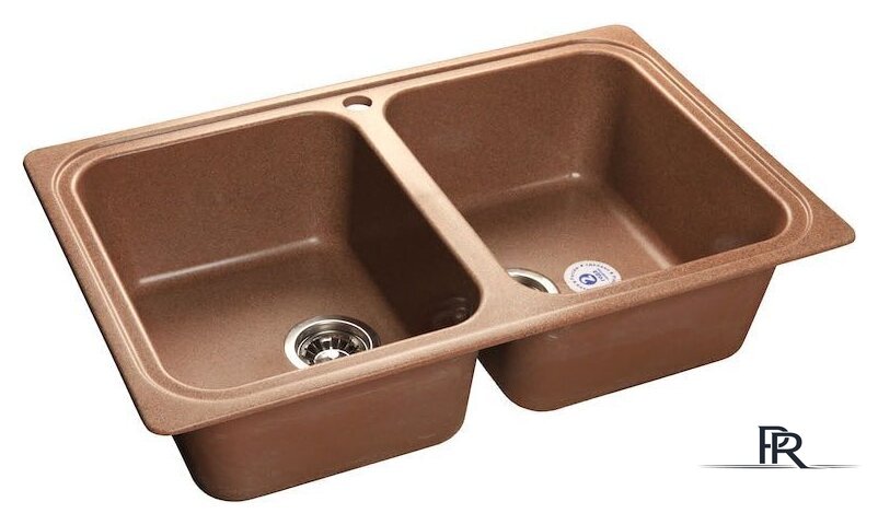Кухонная мойка GranFest GF-S780K (терракот) - Изображение №1 — Интернет-магазин ПроЗаказ