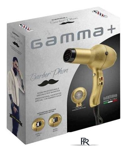Фен Gamma Piu Barber Phon Matt (золотой) - Изображение №3 — Интернет-магазин ПроЗаказ