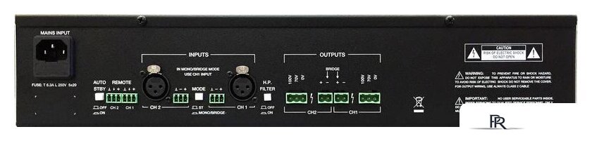 Усилитель мощности Ecler HSA2-400 - Изображение №3 — Интернет-магазин ПроЗаказ