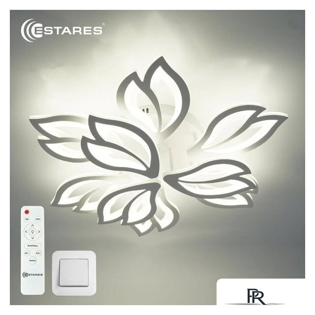Подвесная люстра Estares Medea 120W 9F-RC-645x135-WHITE/WHITE-220-IP20 - Изображение №2 — Интернет-магазин ПроЗаказ