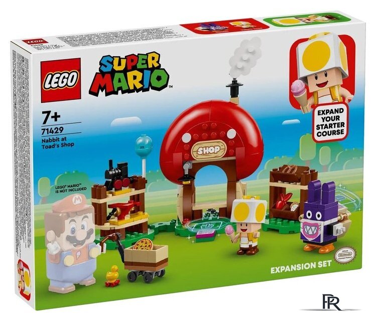 Конструктор LEGO Super Mario 71429 Дополнение Наббит в магазине жабы - Изображение №1 — Интернет-магазин ПроЗаказ