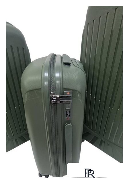 Чемодан-спиннер Mironpan 23107 (L, хаки) - Изображение №2 — Интернет-магазин ПроЗаказ