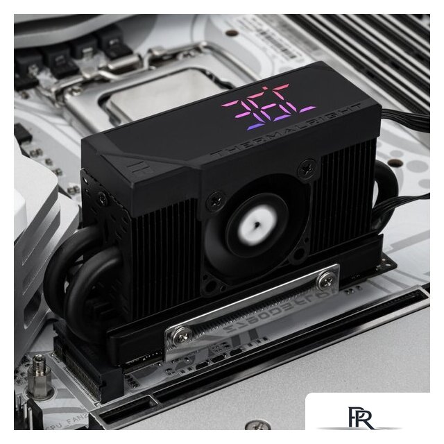 Кулер для SSD Thermalright HR-10 2280 PRO Digital (черный) - Изображение №5 — Интернет-магазин ПроЗаказ