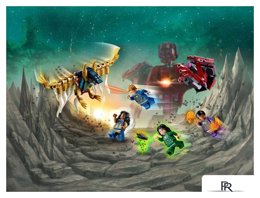 Конструктор LEGO Marvel Super Heroes 76155 Вечные перед лицом Аришема - Изображение №24 — Интернет-магазин ПроЗаказ