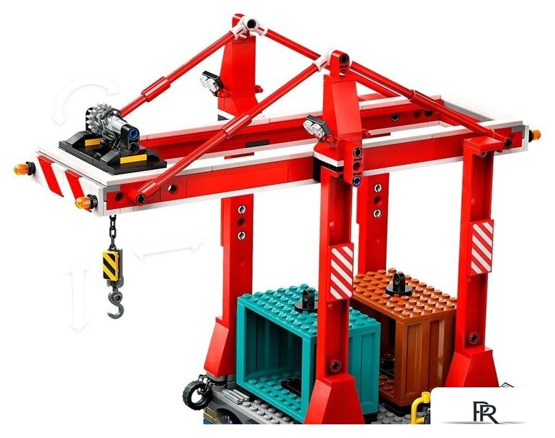 Конструктор LEGO City 60422 Морской порт с грузовым судном - Изображение №7 — Интернет-магазин ПроЗаказ