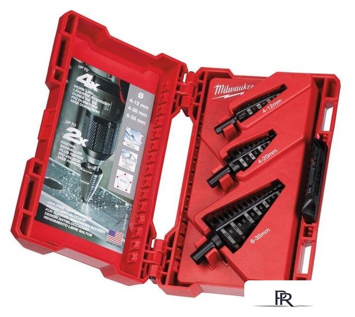 Набор сверл Milwaukee 48899399 (3 предмета) - Изображение №1 — Интернет-магазин ПроЗаказ