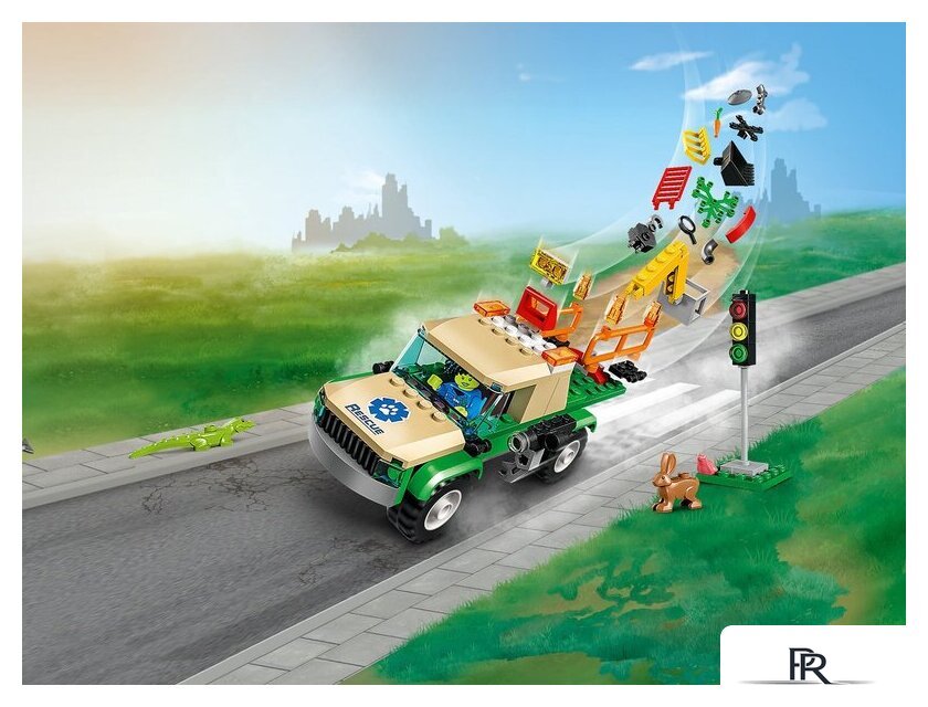 Конструктор LEGO City 60353 Миссии по спасению диких животных - Изображение №2 — Интернет-магазин ПроЗаказ