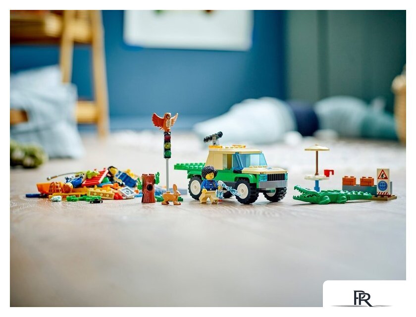 Конструктор LEGO City 60353 Миссии по спасению диких животных - Изображение №4 — Интернет-магазин ПроЗаказ
