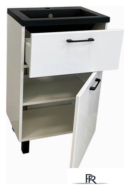  Garda Тумба под умывальник Verona 70_500 19.70.500.PVC (белый глянец) - Изображение №5 — Интернет-магазин ПроЗаказ