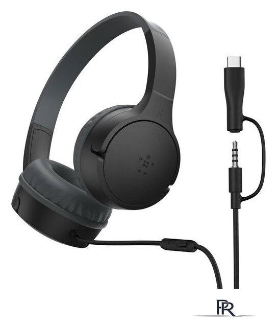 Наушники Belkin SoundForm Mini Wired 3.5 мм/USB-C (черный) - Изображение №1 — Интернет-магазин ПроЗаказ