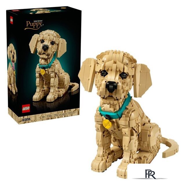 Конструктор LEGO Icons 11384 Щенок золотистого ретривера - Изображение №1 — Интернет-магазин ПроЗаказ