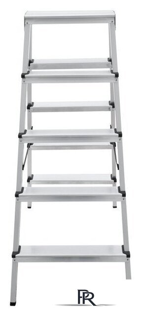 Лестница-стремянка Новая высота NV 112 алюминиевая двухсторонняя 2x5 ступеней - Изображение №9 — Интернет-магазин ПроЗаказ