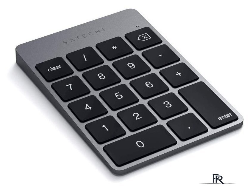 Цифровой блок Satechi Aluminum Slim Rechargeable Bluetooth Keypad (серый космос) - Изображение №7 — Интернет-магазин ПроЗаказ