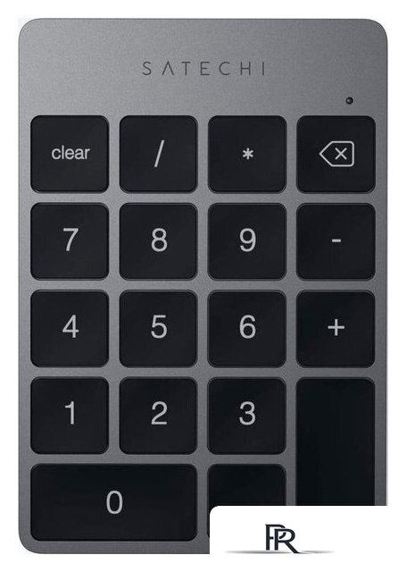 Цифровой блок Satechi Aluminum Slim Rechargeable Bluetooth Keypad (серый космос) - Изображение №1 — Интернет-магазин ПроЗаказ