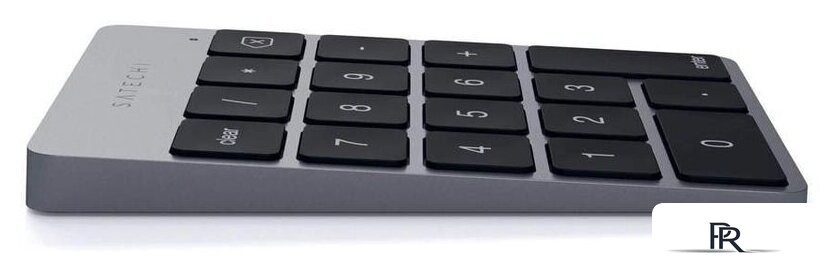 Цифровой блок Satechi Aluminum Slim Rechargeable Bluetooth Keypad (серый космос) - Изображение №2 — Интернет-магазин ПроЗаказ