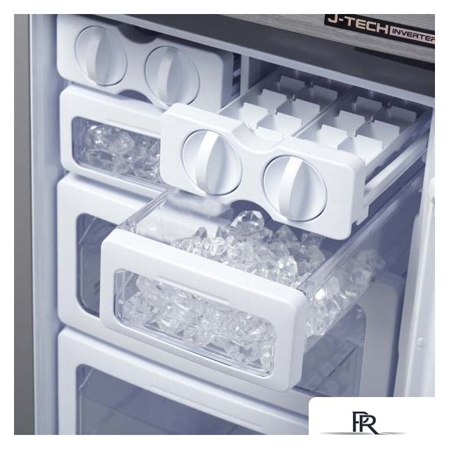 Четырёхдверный холодильник Sharp SJEX93PBE - Изображение №4 — Интернет-магазин ПроЗаказ