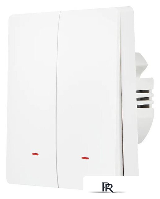 Выключатель Hommyn zigbee 2 клавиши SWZBNN02W (без нейтрали) - Изображение №2 — Интернет-магазин ПроЗаказ