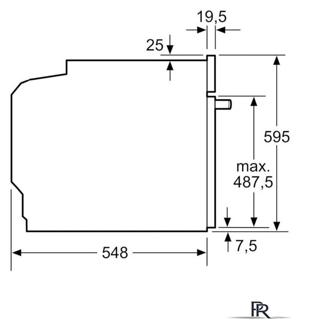 Электрический духовой шкаф Bosch Serie 2 HBA571BB4 - Изображение №7 — Интернет-магазин ПроЗаказ