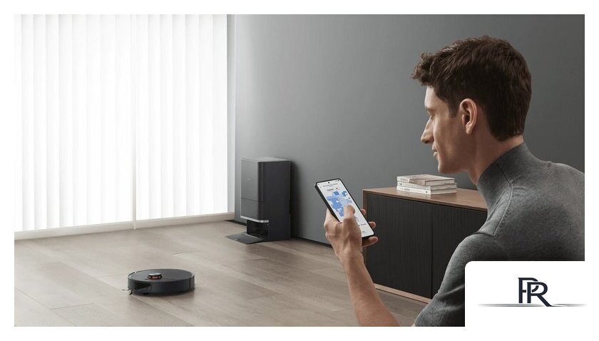 Робот-пылесос Xiaomi Robot Vacuum X20 Max D109GL (евровилка, черный) - Изображение №2 — Интернет-магазин ПроЗаказ