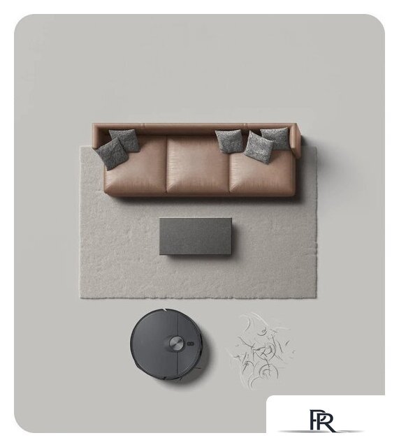 Робот-пылесос Xiaomi Robot Vacuum X20 Max D109GL (евровилка, черный) - Изображение №8 — Интернет-магазин ПроЗаказ