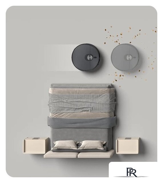 Робот-пылесос Xiaomi Robot Vacuum X20 Max D109GL (евровилка, черный) - Изображение №5 — Интернет-магазин ПроЗаказ