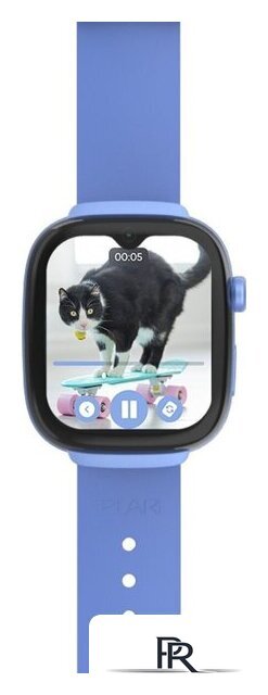 Детские умные часы Elari KidGram 4G (синий) - Изображение №4 — Интернет-магазин ПроЗаказ