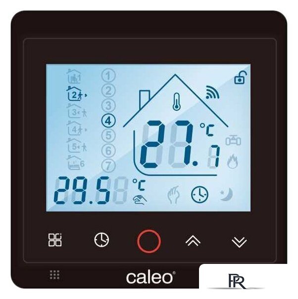 Терморегулятор Caleo С936 Wi-Fi (черный) - Изображение №1 — Интернет-магазин ПроЗаказ