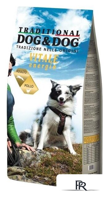 Сухой корм для собак Dog&Dog Adult Traditional Vitale Energia 20 кг - Изображение №1 — Интернет-магазин ПроЗаказ