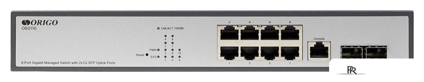 Управляемый коммутатор 2-го уровня Origo OS3110/A1A - Изображение №1 — Интернет-магазин ПроЗаказ