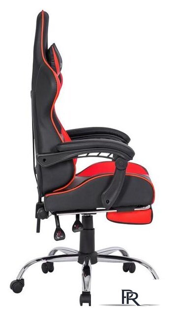 Игровое (геймерское) кресло Defender Pilot (черный/красный) - Изображение №4 — Интернет-магазин ПроЗаказ