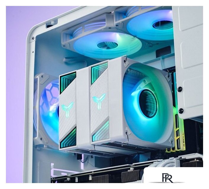 Кулер для процессора Jonsbo CR-3000 ARGB White - Изображение №3 — Интернет-магазин ПроЗаказ