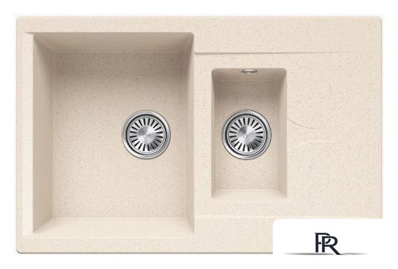 Кухонная мойка Polygran Brig 770 (кремовый) - Изображение №1 — Интернет-магазин ПроЗаказ