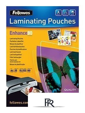 Пленка для ламинирования Fellowes Glossy Polyester Pouches А4, 80 мкм, 25 л - Изображение №1 — Интернет-магазин ПроЗаказ