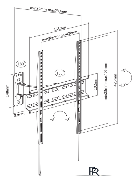 Кронштейн для телевизора Ultramounts UM878 - Изображение №2 — Интернет-магазин ПроЗаказ