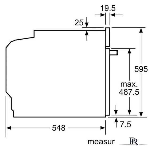 Электрический духовой шкаф Bosch Serie 4 HUA736EV0T - Изображение №4 — Интернет-магазин ПроЗаказ