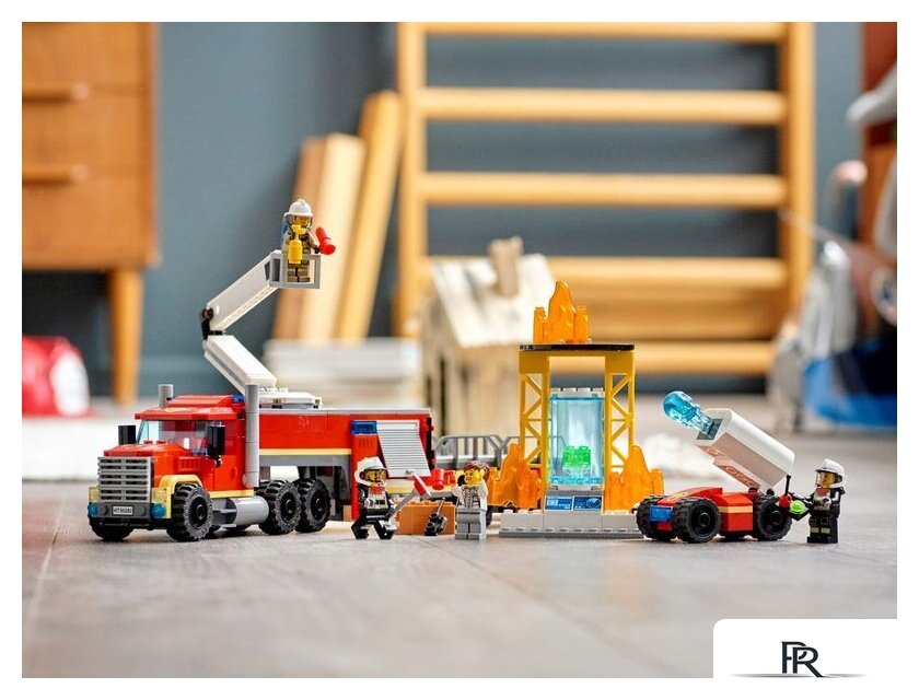 Конструктор LEGO City 60282 Команда пожарных - Изображение №13 — Интернет-магазин ПроЗаказ