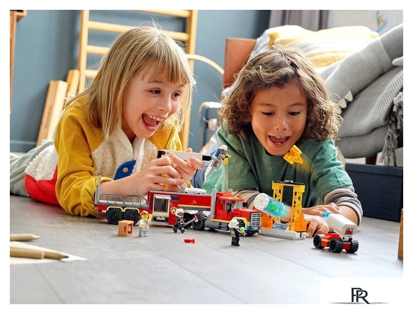 Конструктор LEGO City 60282 Команда пожарных - Изображение №14 — Интернет-магазин ПроЗаказ