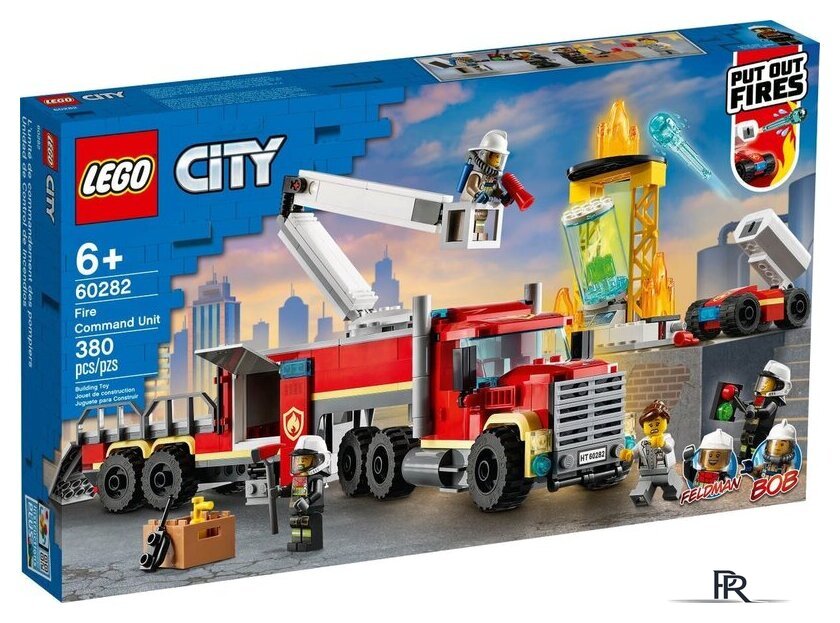 Конструктор LEGO City 60282 Команда пожарных - Изображение №1 — Интернет-магазин ПроЗаказ
