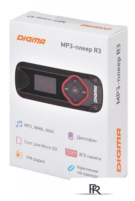 Плеер MP3 Digma R3 8GB (черный) - Изображение №6 — Интернет-магазин ПроЗаказ