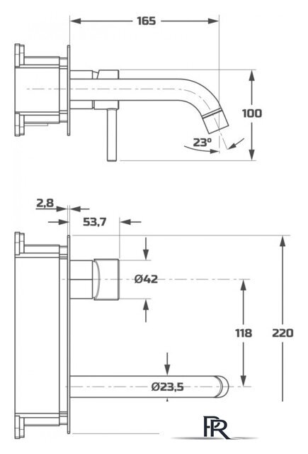 Смеситель Maxonor Pure Life PL7287-9 - Изображение №9 — Интернет-магазин ПроЗаказ