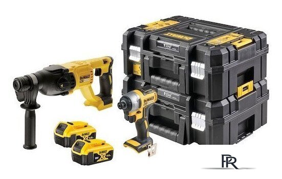  DeWalt DCK2023M2T (винтоверт, перфоратор, 2 АКБ, кейс) - Изображение №1 — Интернет-магазин ПроЗаказ