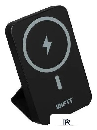 Внешний аккумулятор Wifit Wimag Magnetic Wireless Powerbank 5000mAh (черный) - Изображение №2 — Интернет-магазин ПроЗаказ