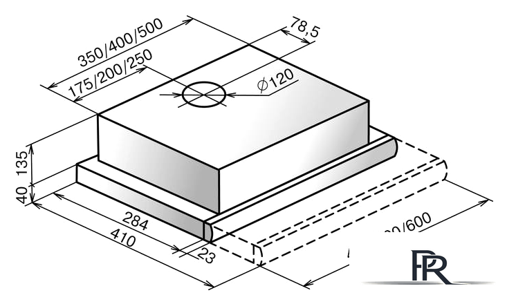 Кухонная вытяжка Elikor Интегра 60Н-400-В2Л (нержавеющая сталь) (841342) - Изображение №2 — Интернет-магазин ПроЗаказ