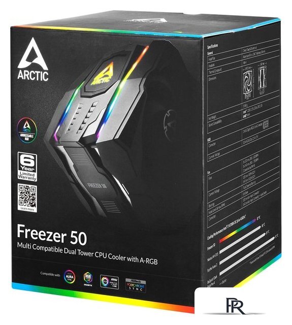 Кулер для процессора Arctic Freezer 50 ACFRE00080A (с контроллером) - Изображение №12 — Интернет-магазин ПроЗаказ
