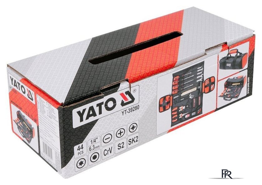 Набор домашнего мастера Yato YT-39280 44 предмета - Изображение №4 — Интернет-магазин ПроЗаказ