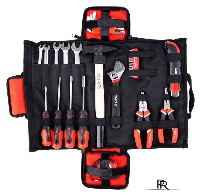 Набор домашнего мастера Yato YT-39280 44 предмета - Изображение №1 — Интернет-магазин ПроЗаказ