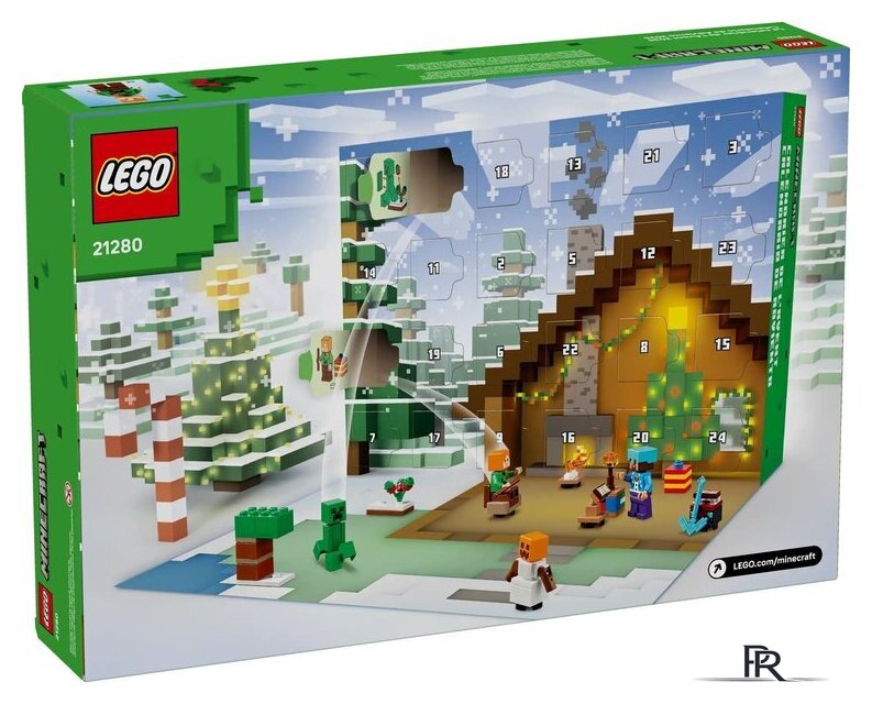 Конструктор LEGO Minecraft 21280 Advent Calendar 2025 - Изображение №7 — Интернет-магазин ПроЗаказ