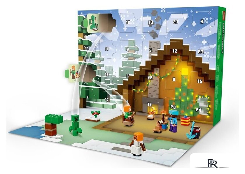 Конструктор LEGO Minecraft 21280 Advent Calendar 2025 - Изображение №3 — Интернет-магазин ПроЗаказ