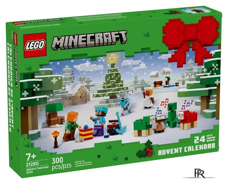 Конструктор LEGO Minecraft 21280 Advent Calendar 2025 - Изображение №1 — Интернет-магазин ПроЗаказ